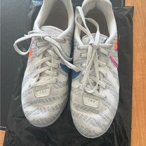 Nike Kids Sneakers JA 3 - White with Blue and Pink Accents